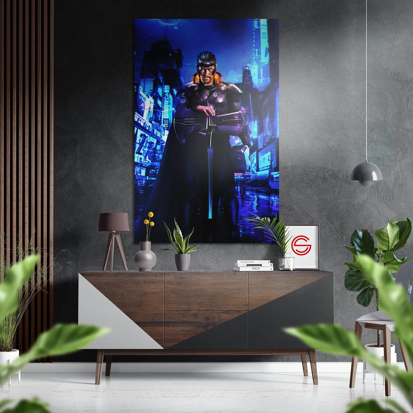 Thor Cyberpunk'Ta Fırçalı Metalik Alu-Dibond