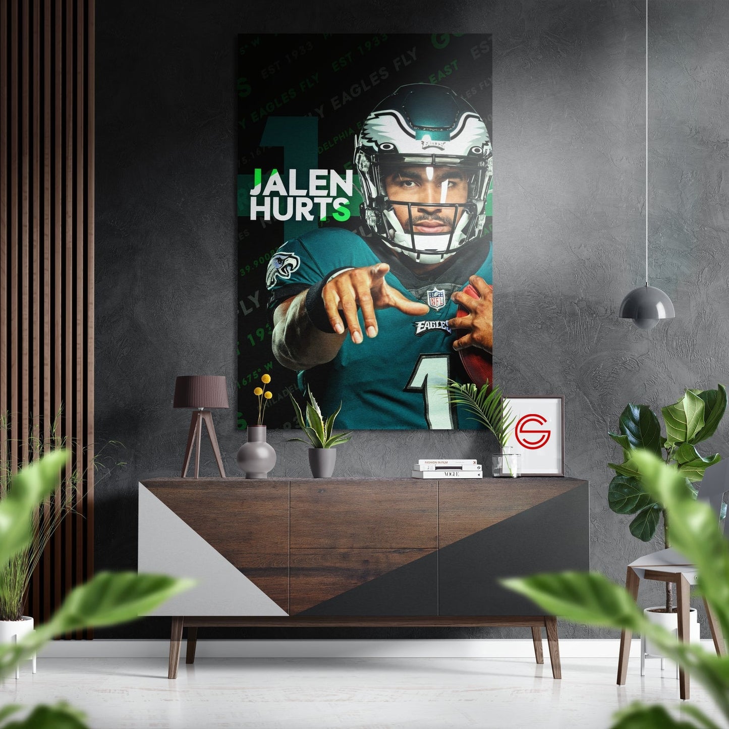 Jalen Kartallara Acı Veriyor Fırçalı Metalik Alu-Dibond