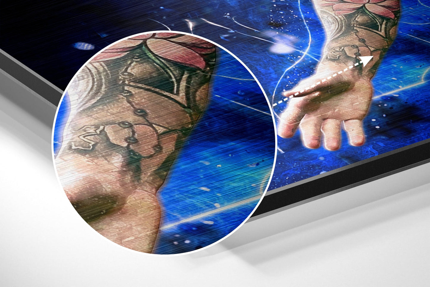 Messi Fırçalı Metalik Alu-Dibond