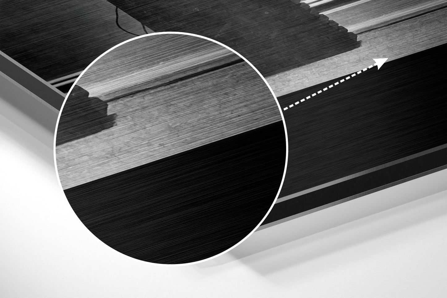 Müzik Rüzgarı Fırçalı Metalik Alu-Dibond