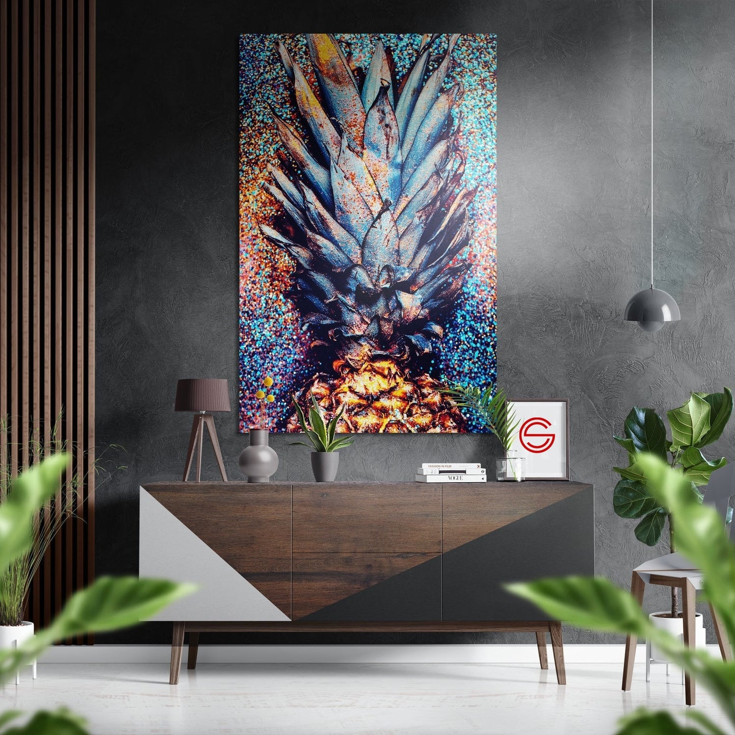 Ananas Fırçalı Metalik Alu-Dibond