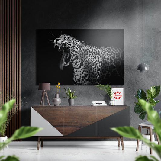 Leopar Fırçalı Metalik Alu-Dibond