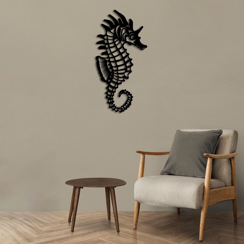 Denizlerin Gizemi Denizatı Metal Tablo
