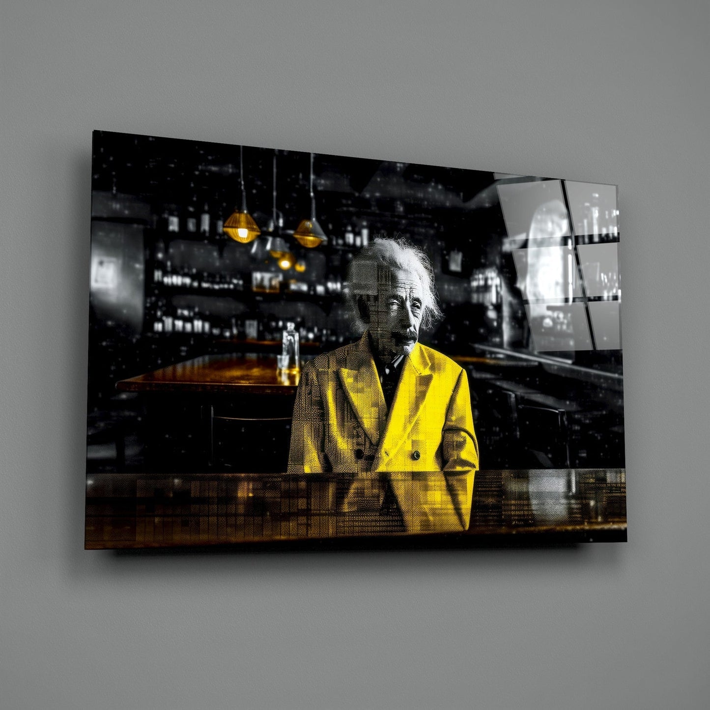 Barda Einstein Cam Tablo || Tasarımcı Koleksiyonu