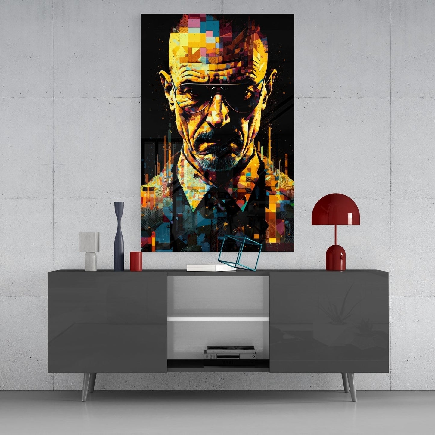 Heisenberg Cam Tablo || Tasarımcı Koleksiyonu