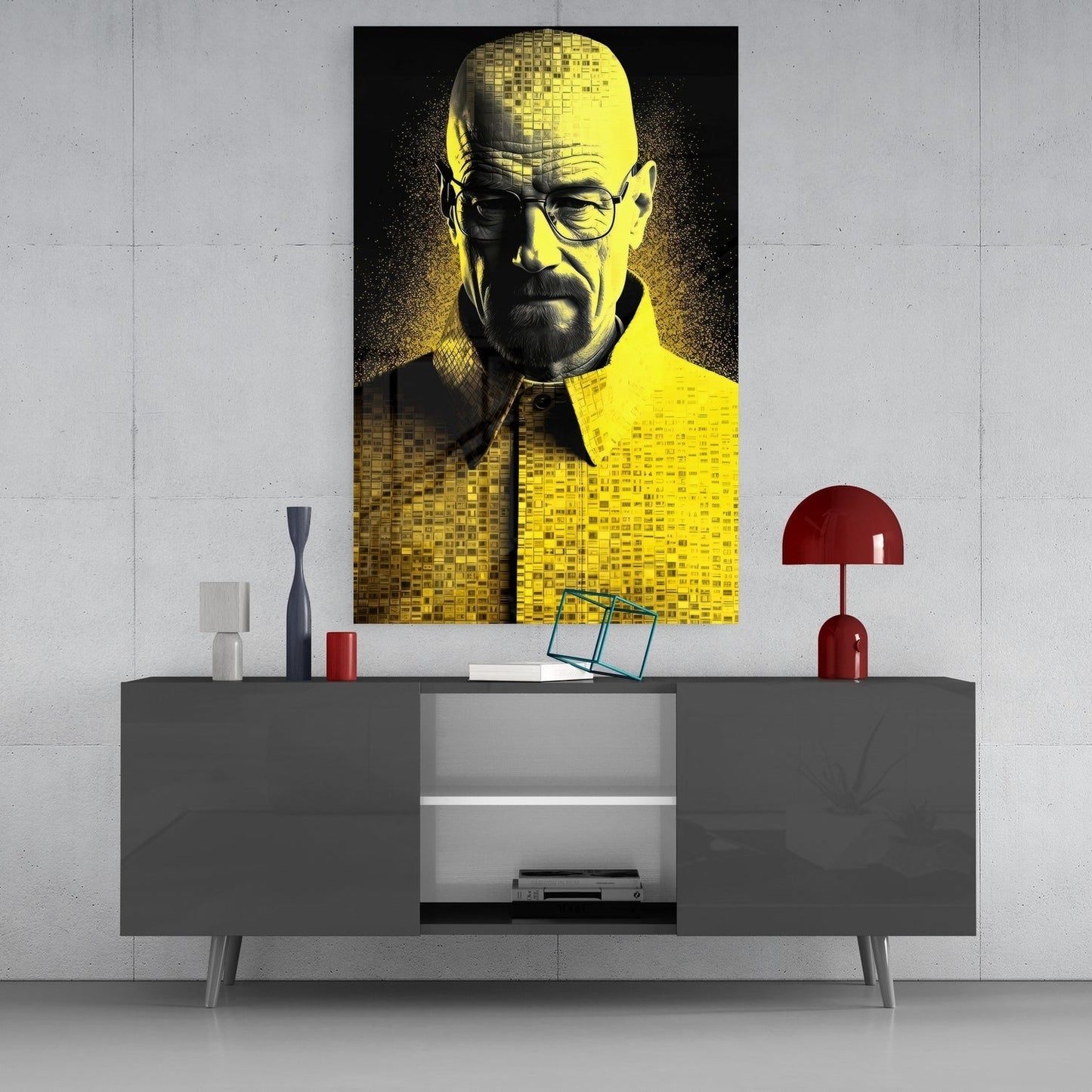 Heisenberg Cam Tablo || Tasarımcı Koleksiyonu
