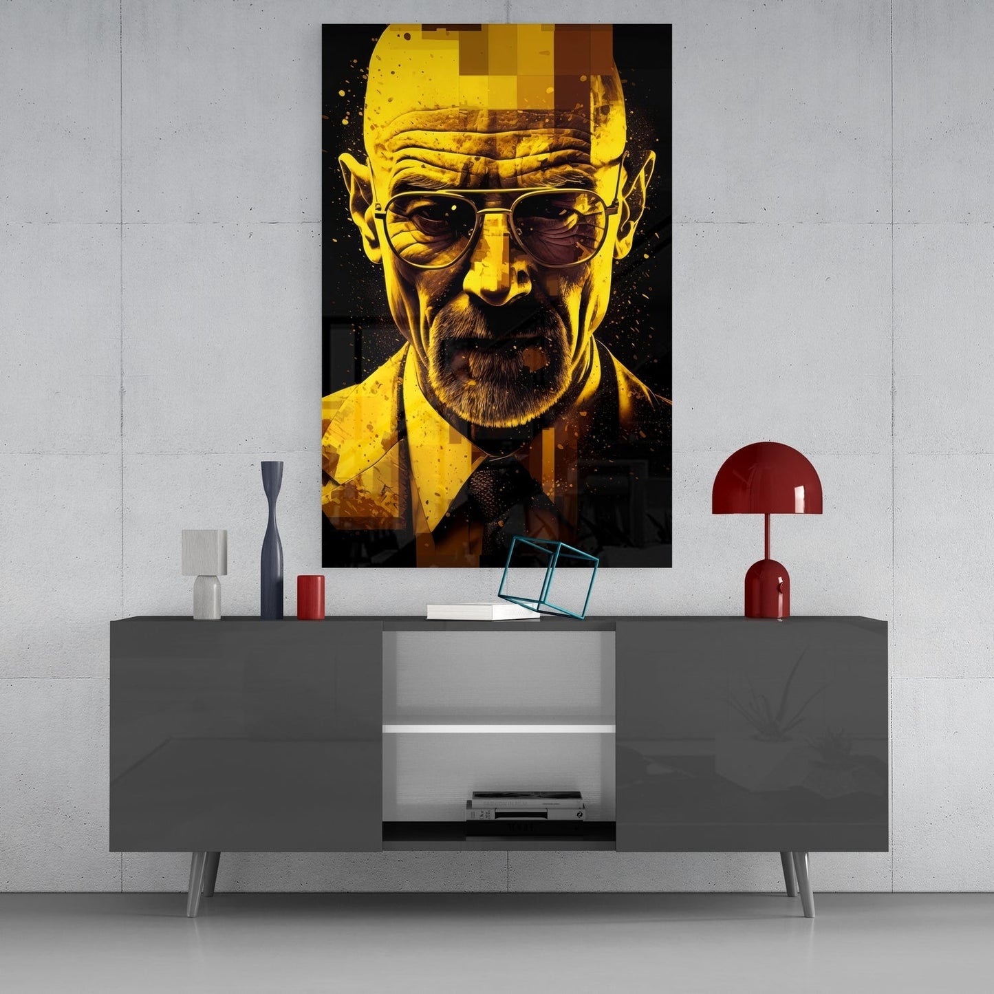 Heisenberg Cam Tablo || Tasarımcı Koleksiyonu