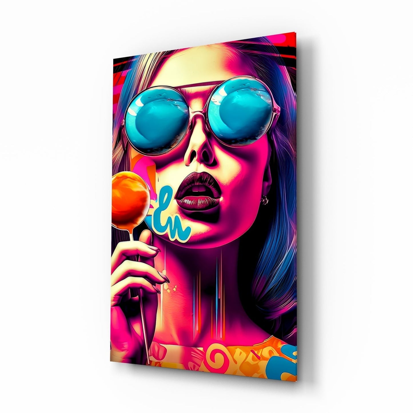 Lolipop Cam Tablo || Tasarımcı Koleksiyonu