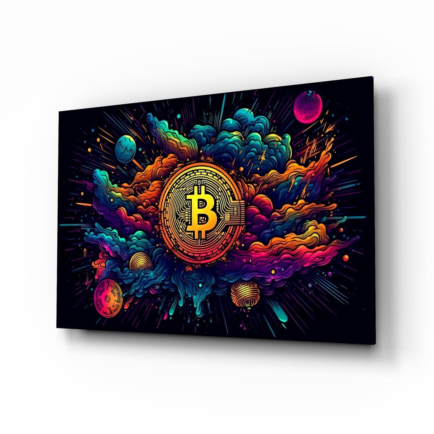 Bitcoin Cam Tablo || Tasarımcı Koleksiyonu