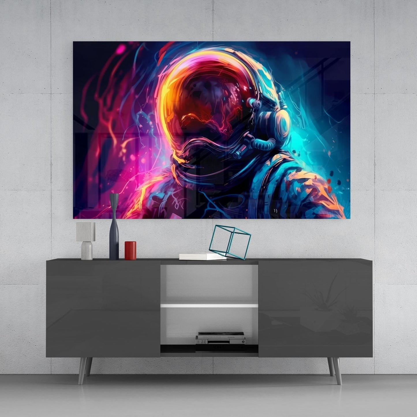 Astronot Cam Tablo || Tasarımcı Koleksiyonu