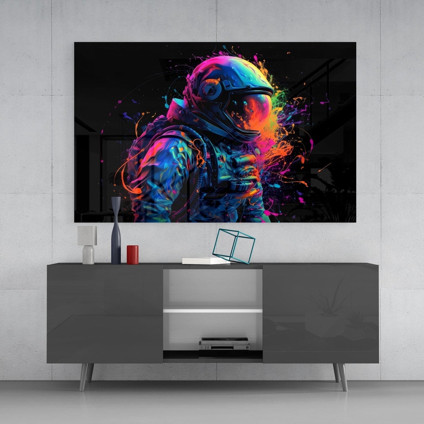 Astronot Cam Tablo || Tasarımcı Koleksiyonu