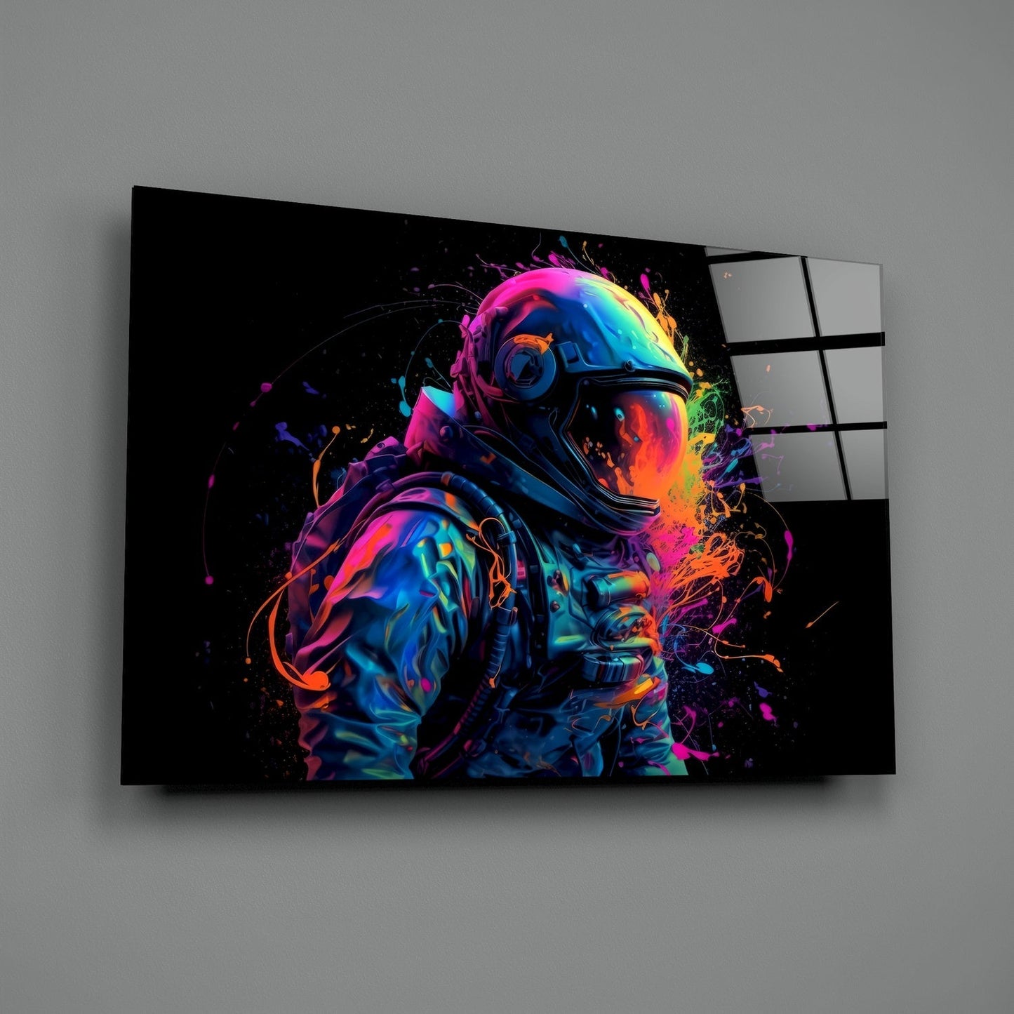 Astronot Cam Tablo || Tasarımcı Koleksiyonu