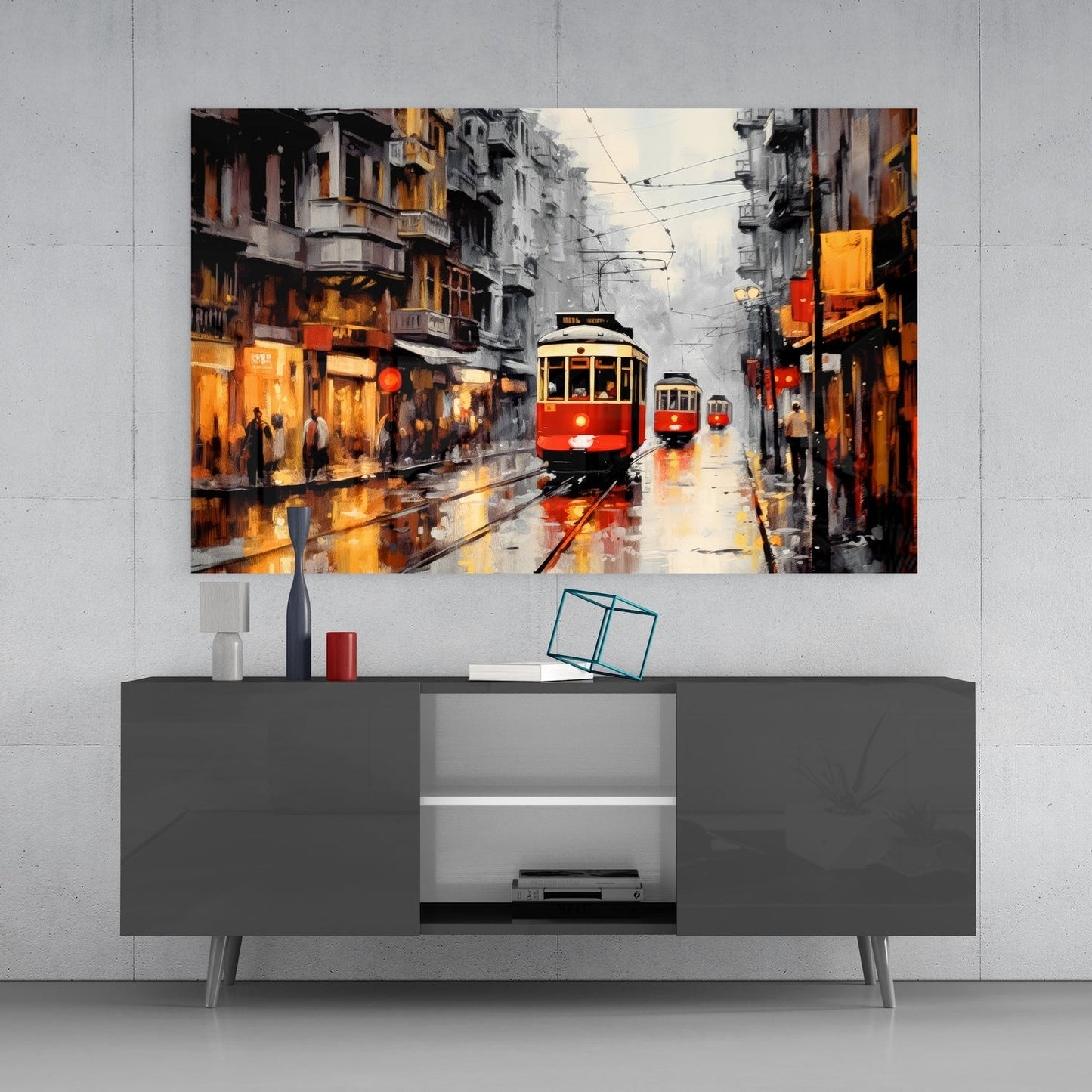Tramvay Cam Tablo || Tasarımcı Koleksiyonu