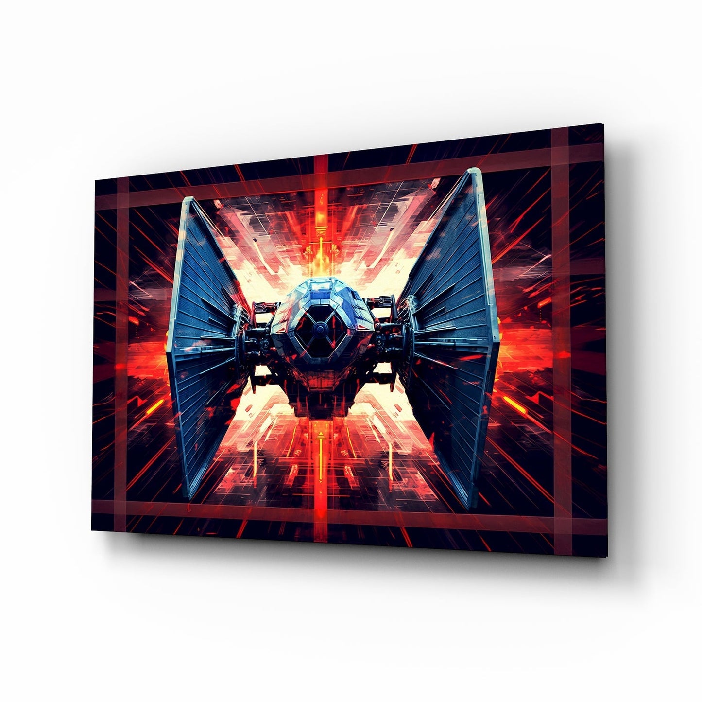 Tie Fighter Cam Tablo || Tasarımcı Koleksiyonu