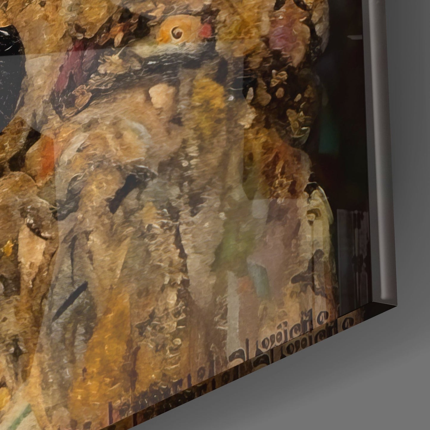 Klimt Tarzı Cam Tablo || Tasarımcı Koleksiyonu