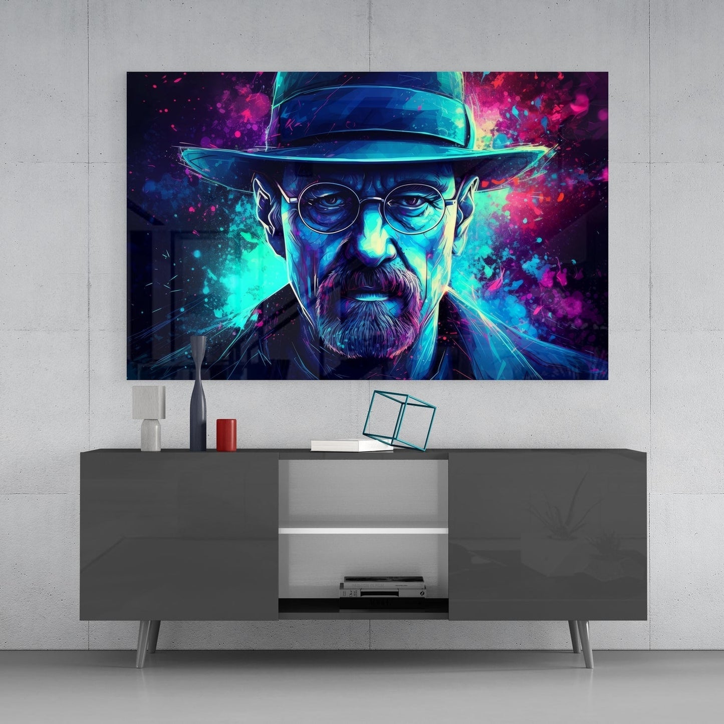 Heisenberg Cam Tablo || Tasarımcı Koleksiyonu