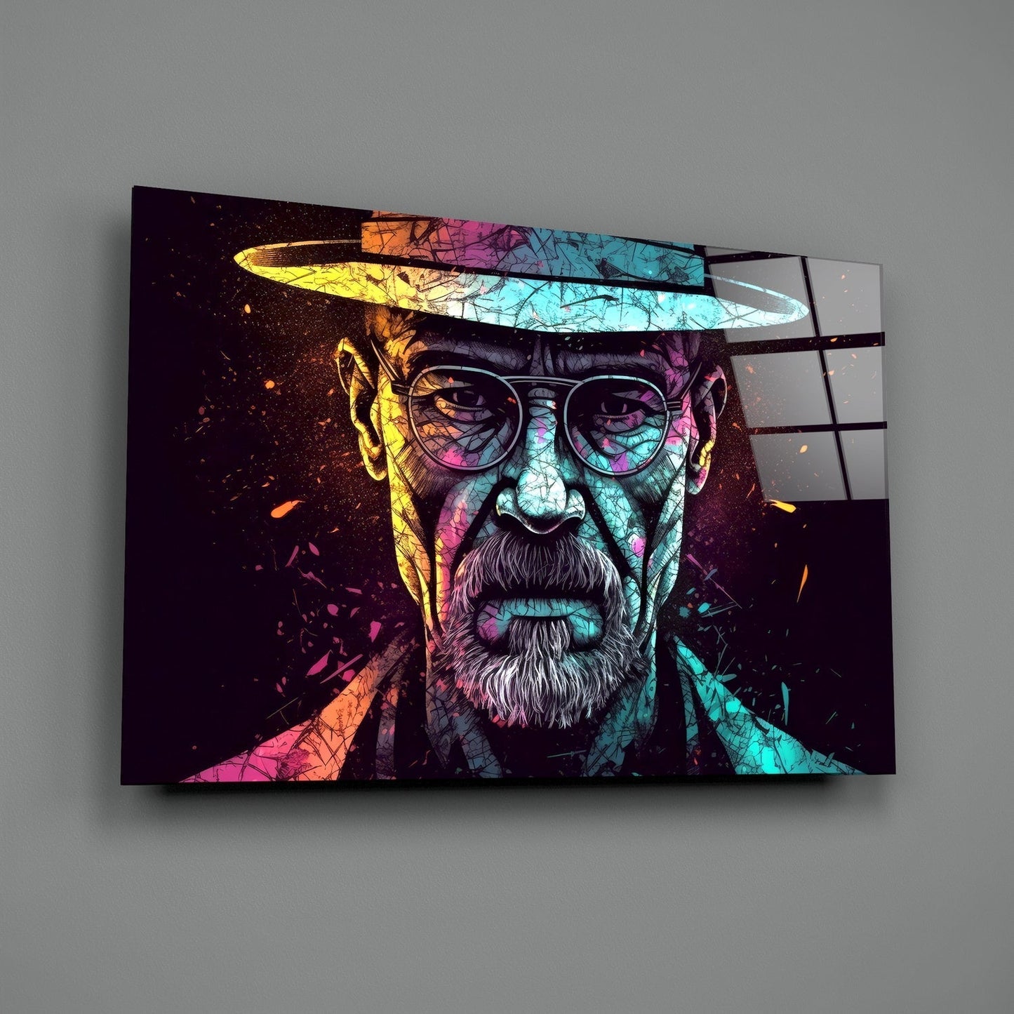Heisenberg Cam Tablo || Tasarımcı Koleksiyonu