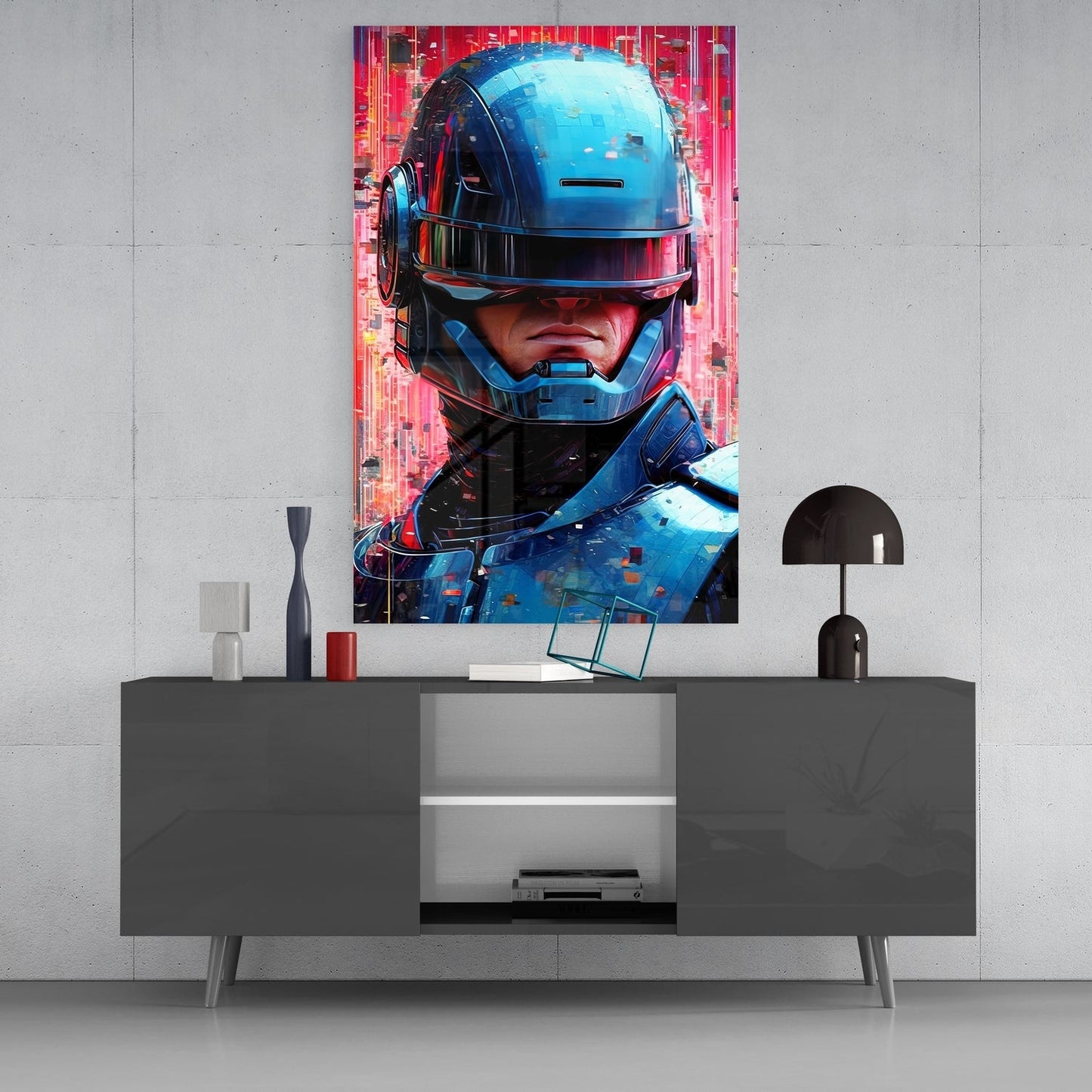 Robocop Cam Tablo || Tasarımcı Koleksiyonu