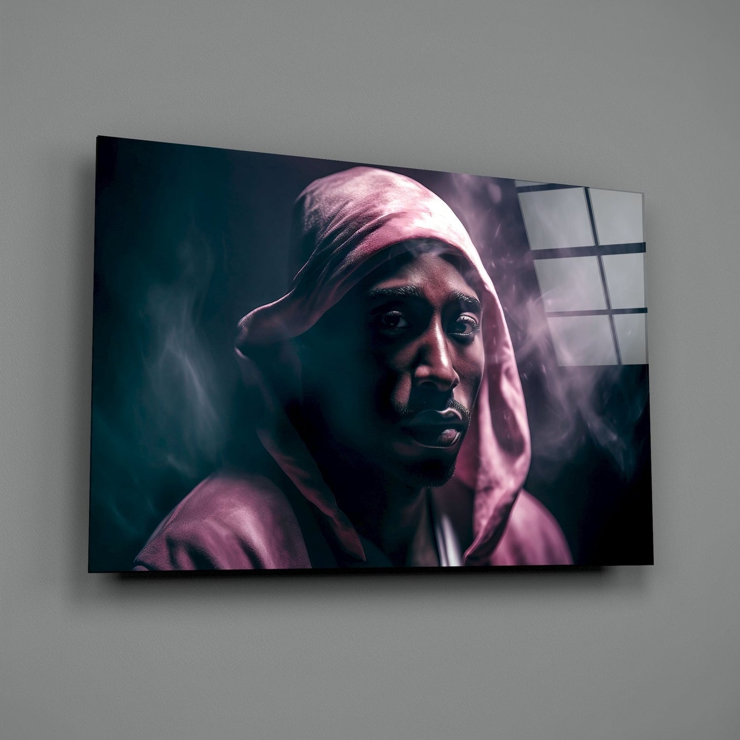 Tupac Cam Tablo || Tasarımcı Koleksiyonu