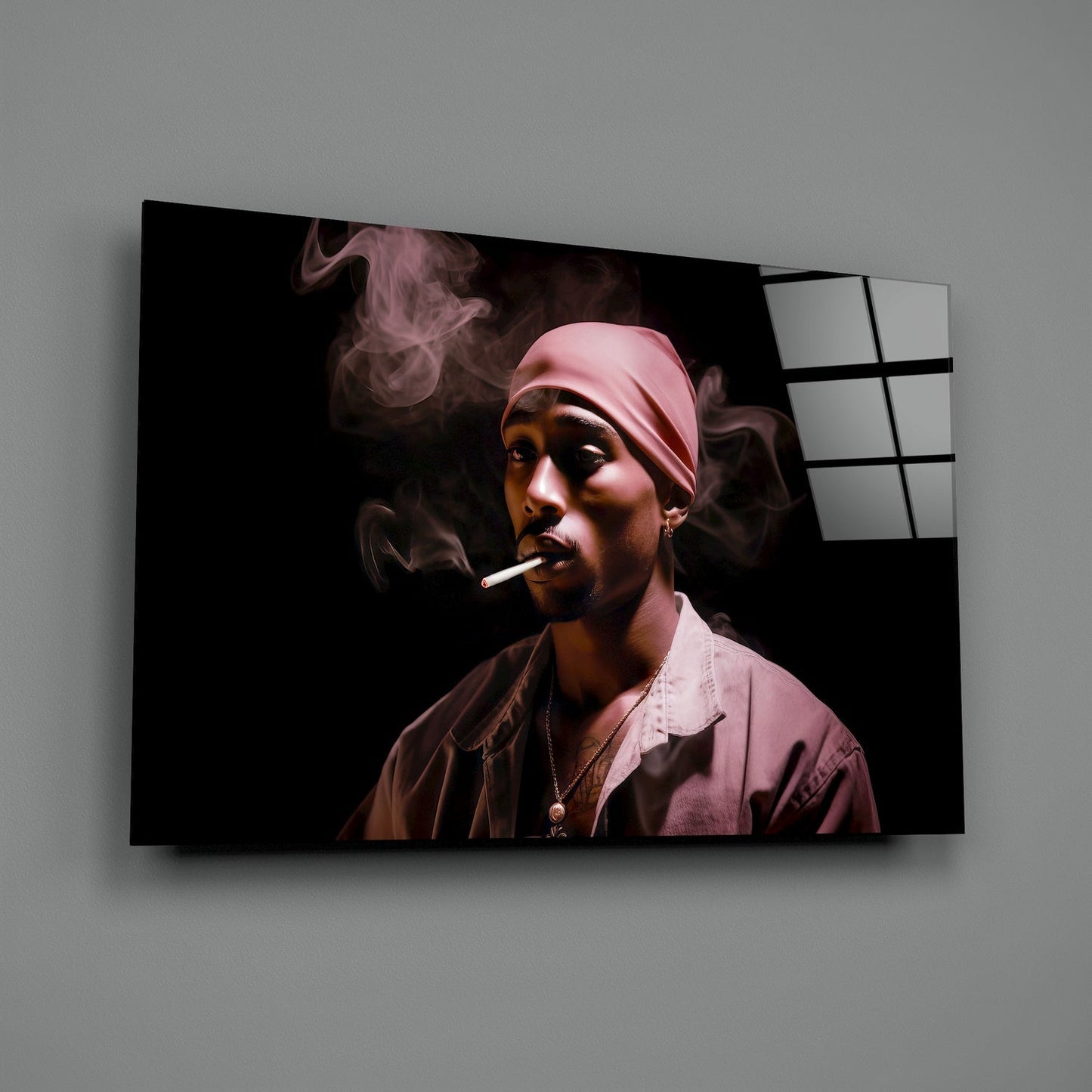 Tupac Cam Tablo || Tasarımcı Koleksiyonu