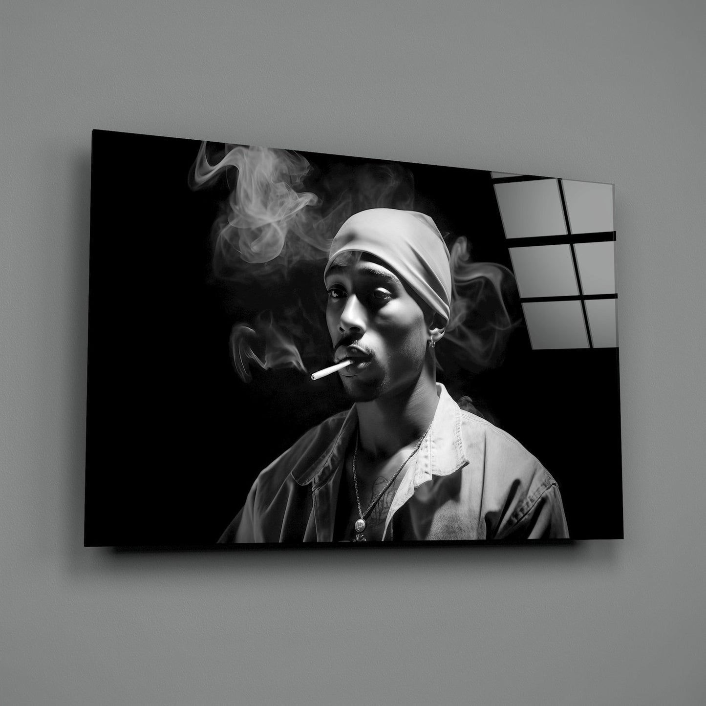 Tupac Cam Tablo || Tasarımcı Koleksiyonu