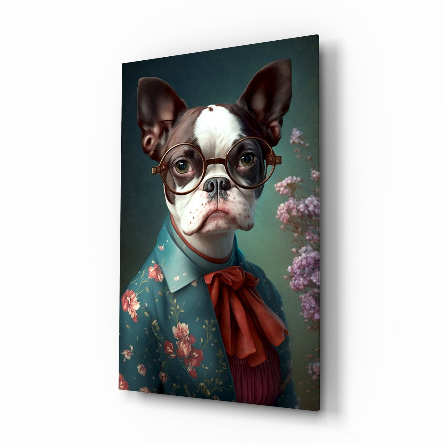 Köpek Vogue'U Cam Tablo