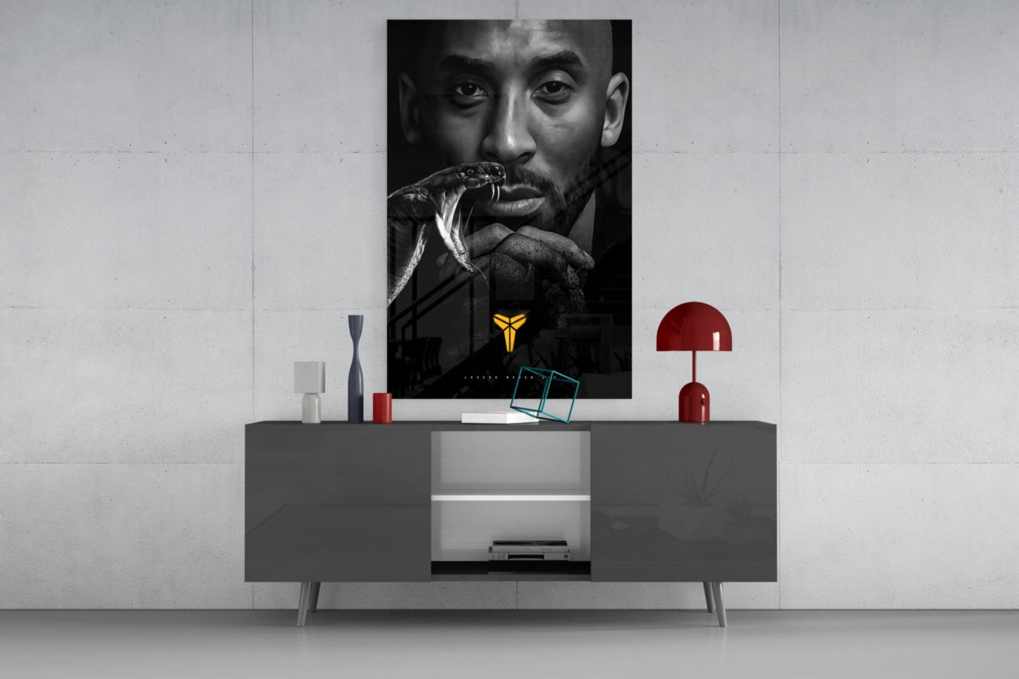 Kobe Bryant Cam Tablo || Tasarımcı Koleksiyonu