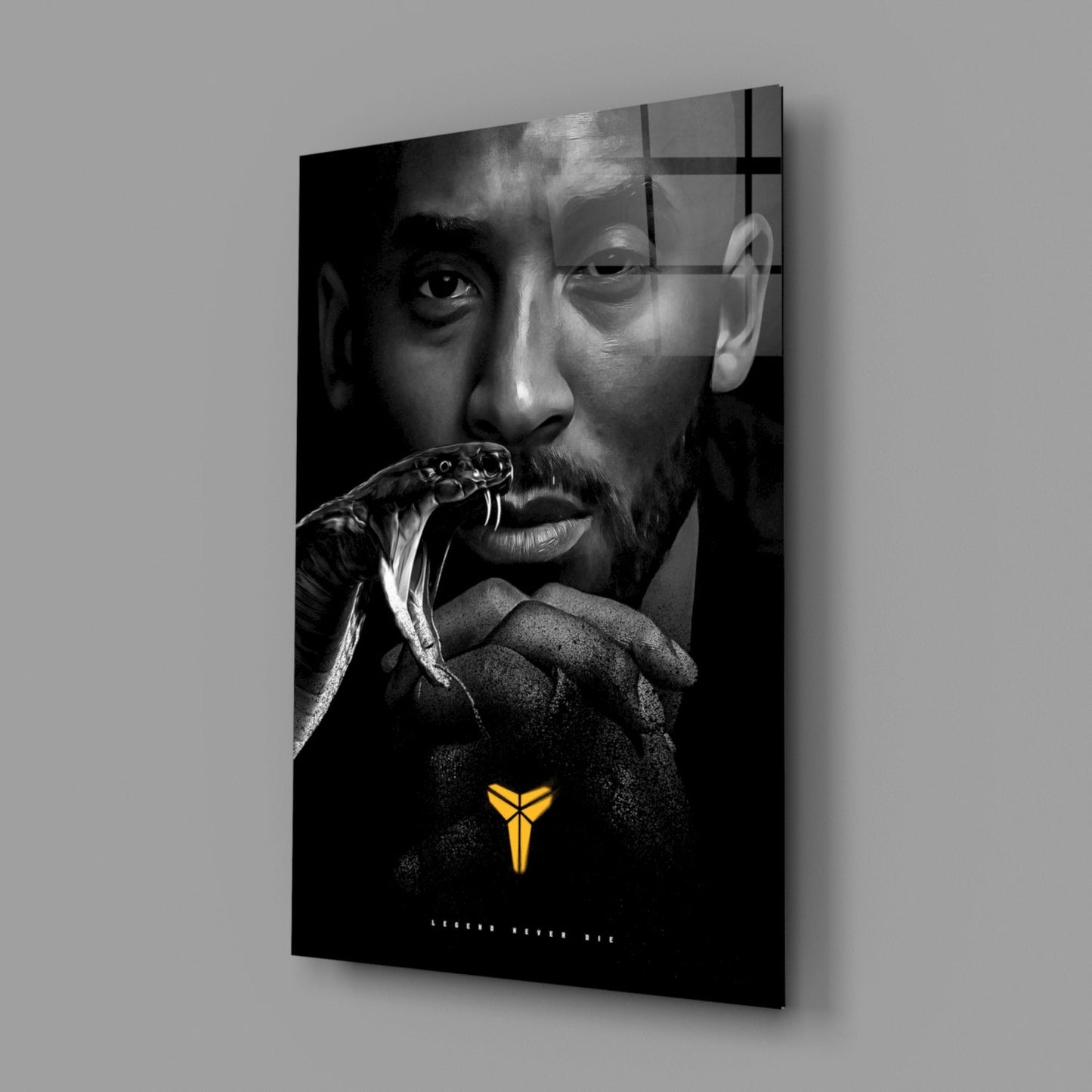 Kobe Bryant Cam Tablo || Tasarımcı Koleksiyonu