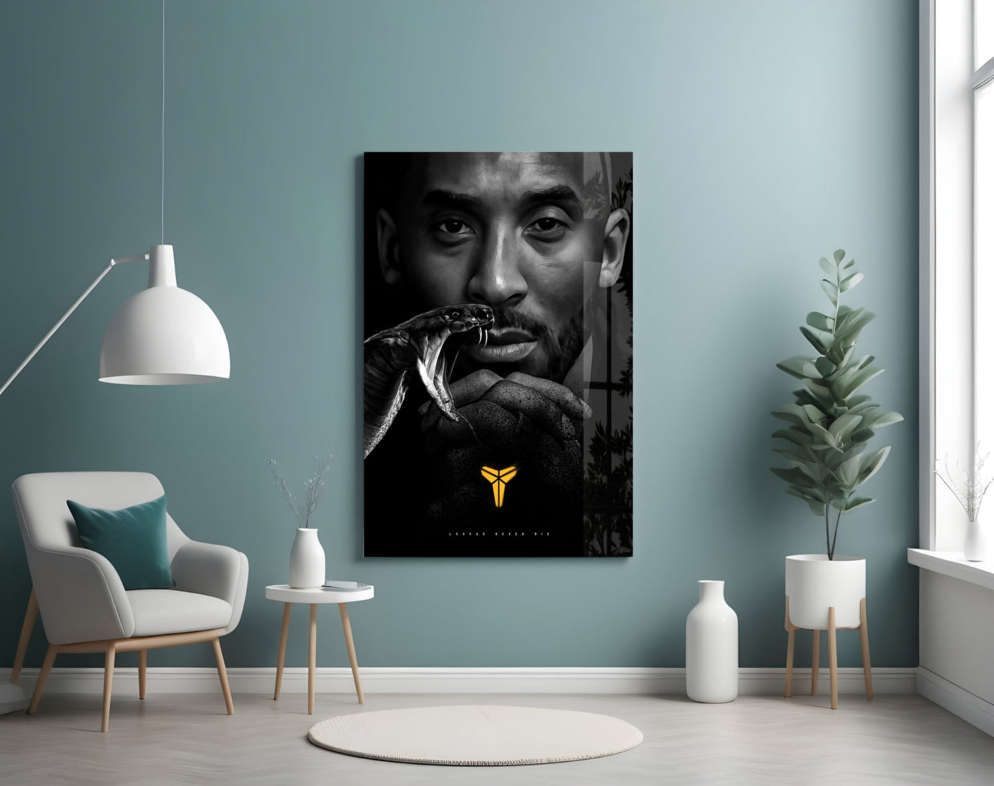 Kobe Bryant Cam Tablo || Tasarımcı Koleksiyonu