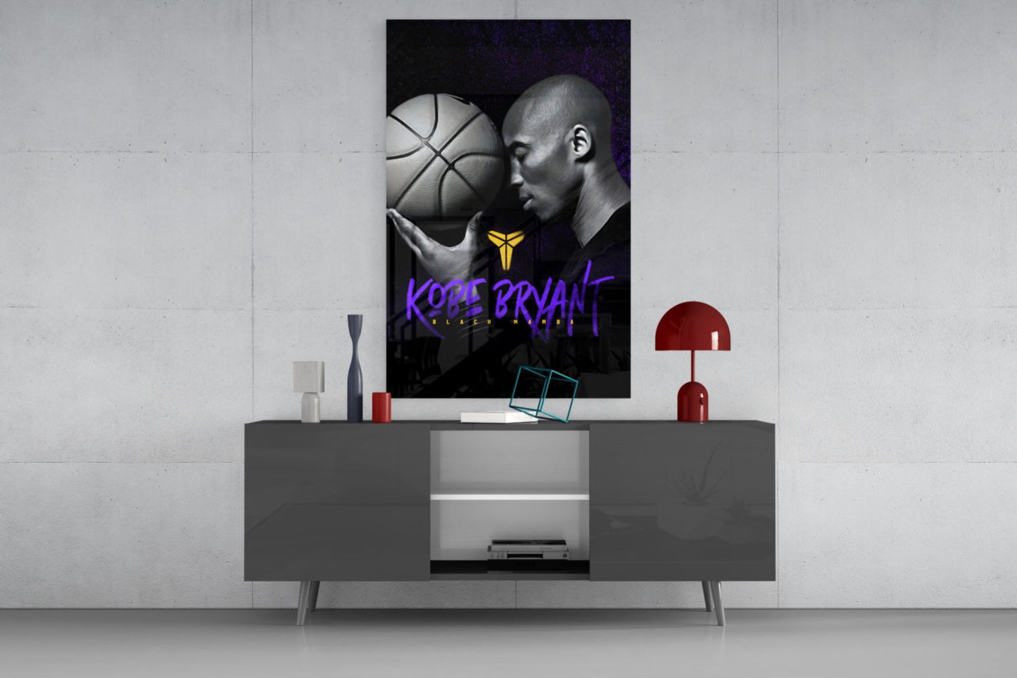 Kobe Bryant Cam Tablo || Tasarımcı Koleksiyonu