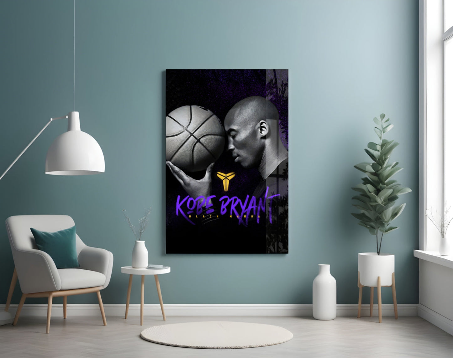 Kobe Bryant Cam Tablo || Tasarımcı Koleksiyonu