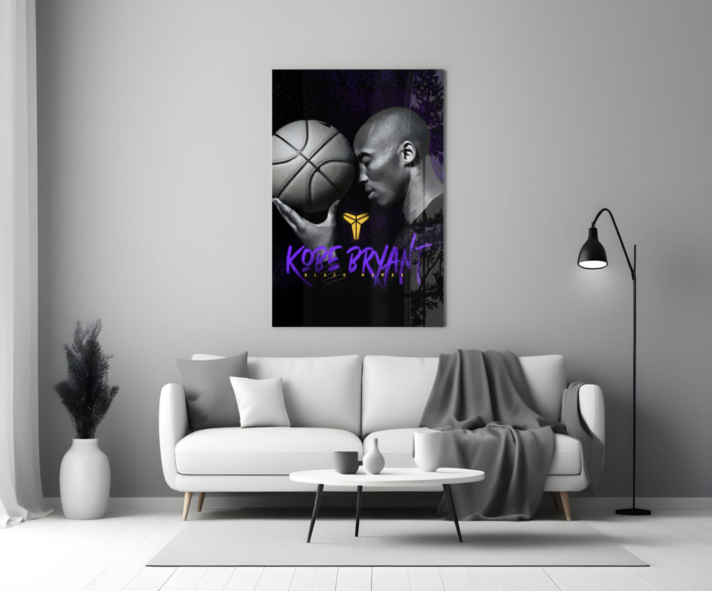 Kobe Bryant Cam Tablo || Tasarımcı Koleksiyonu