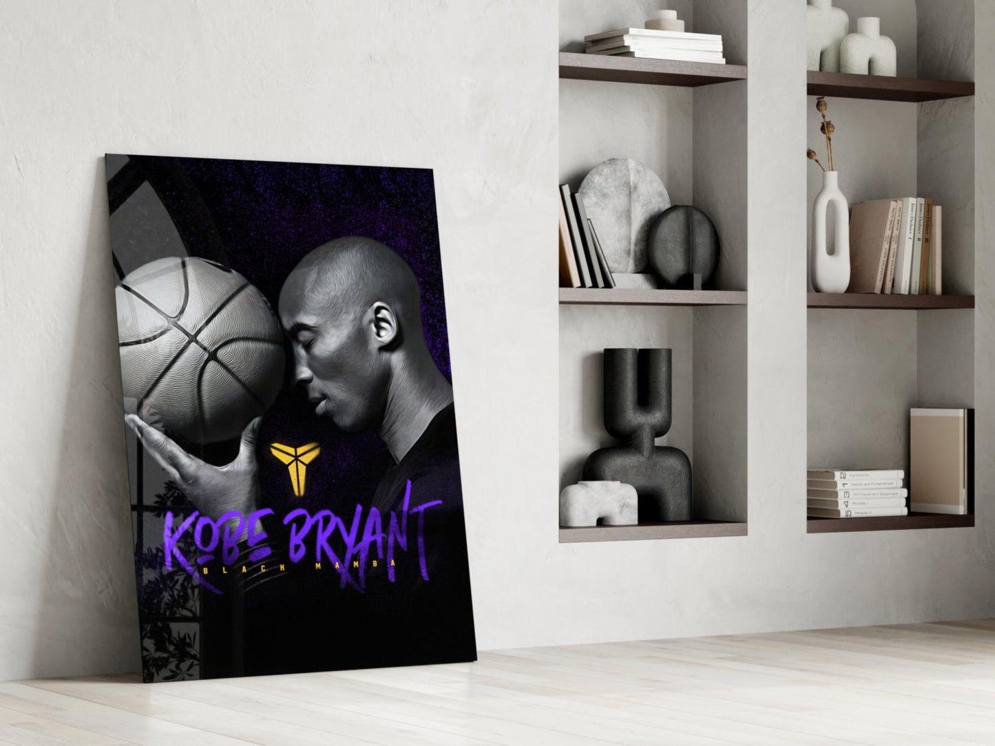 Kobe Bryant Cam Tablo || Tasarımcı Koleksiyonu