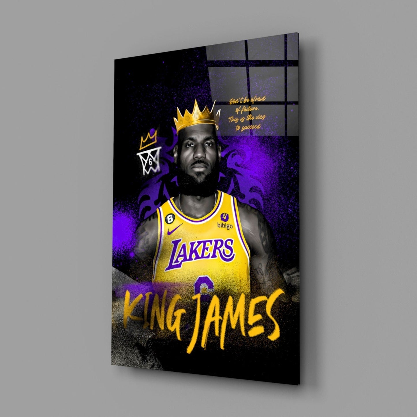Kral James Cam Tablo || Tasarımcı Koleksiyonu