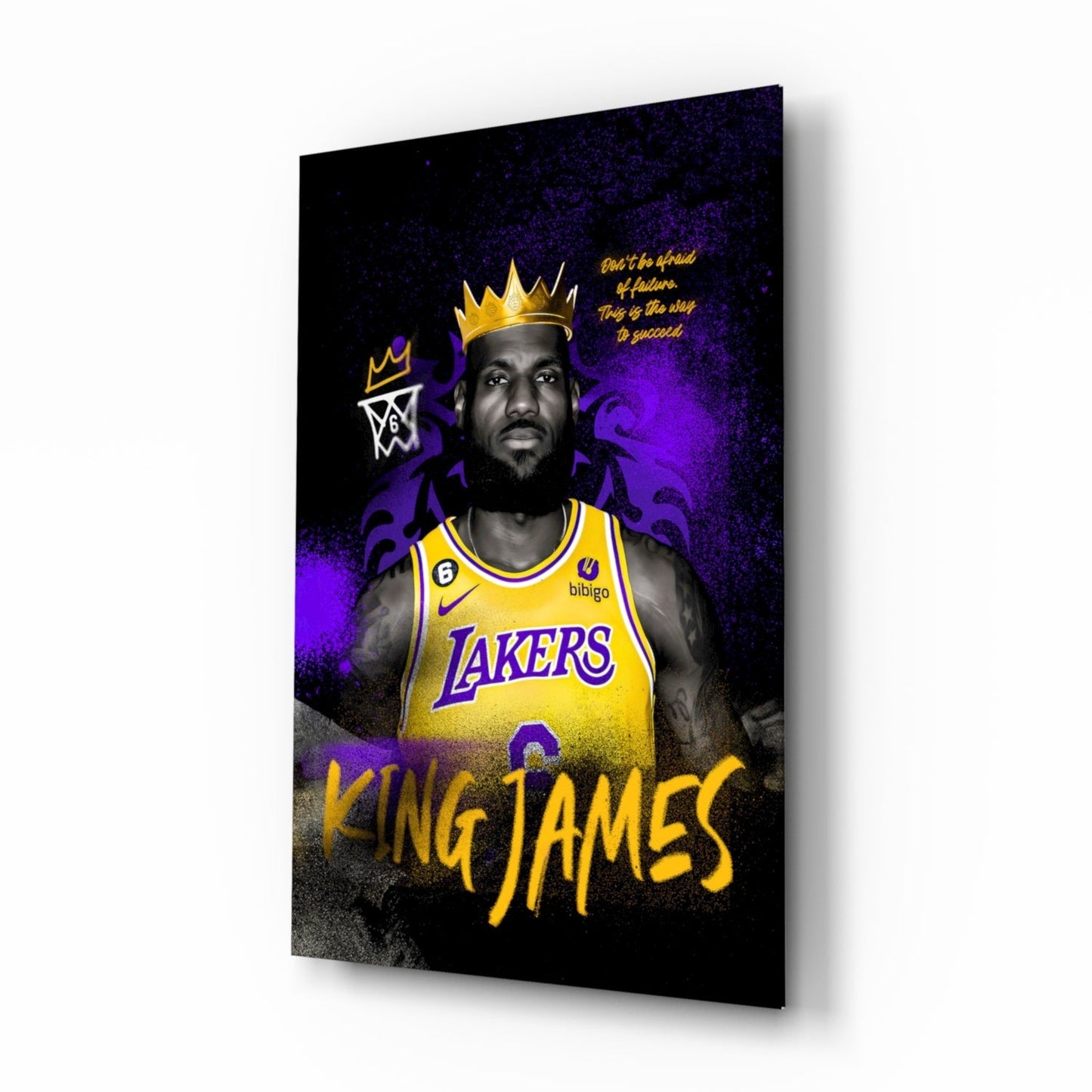 Kral James Cam Tablo || Tasarımcı Koleksiyonu