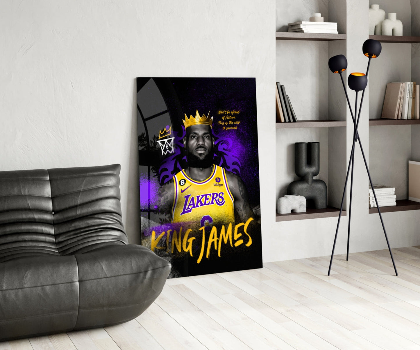 Kral James Cam Tablo || Tasarımcı Koleksiyonu