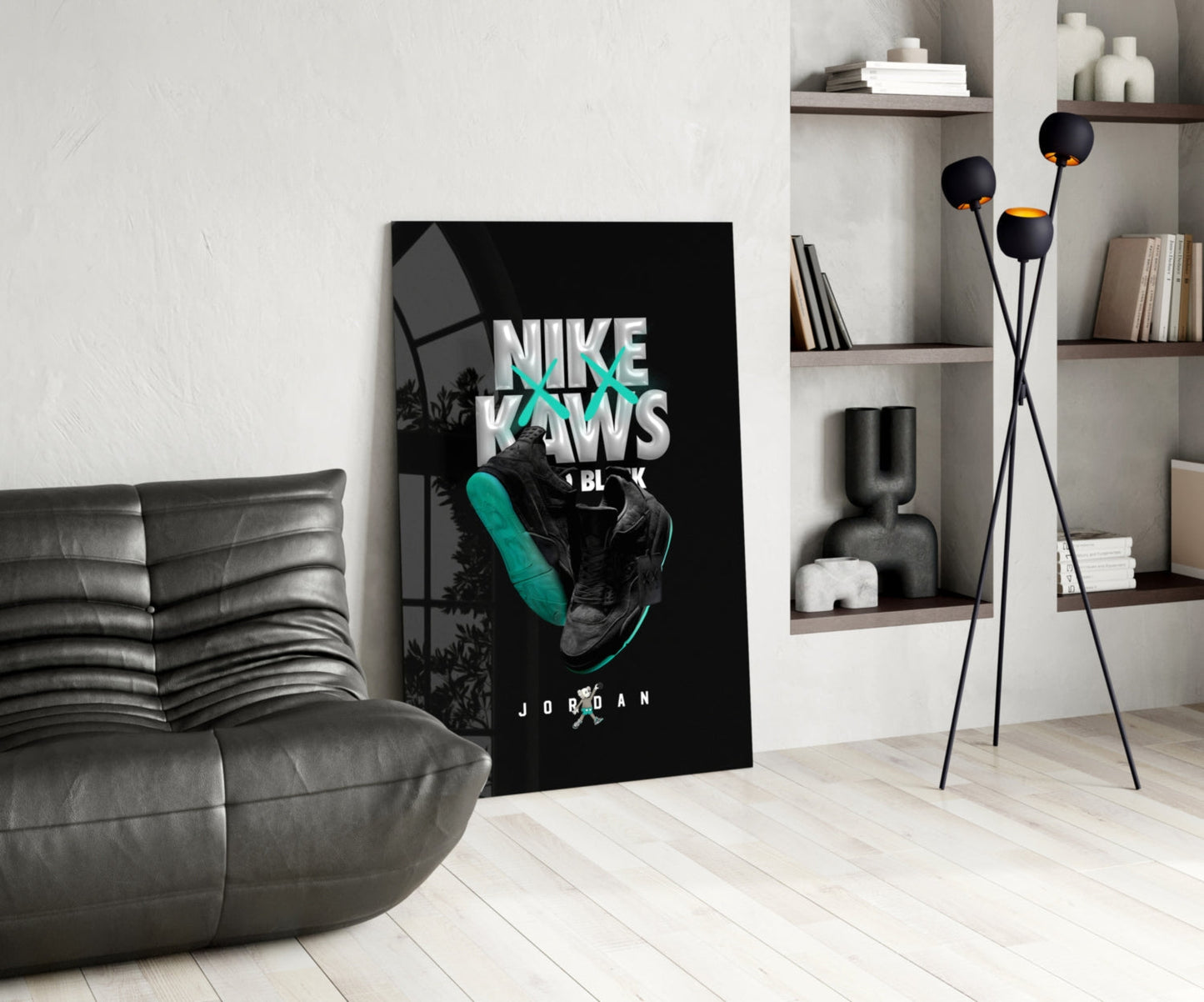 Kara Kaws Cam Tablo || Tasarımcı Koleksiyonu