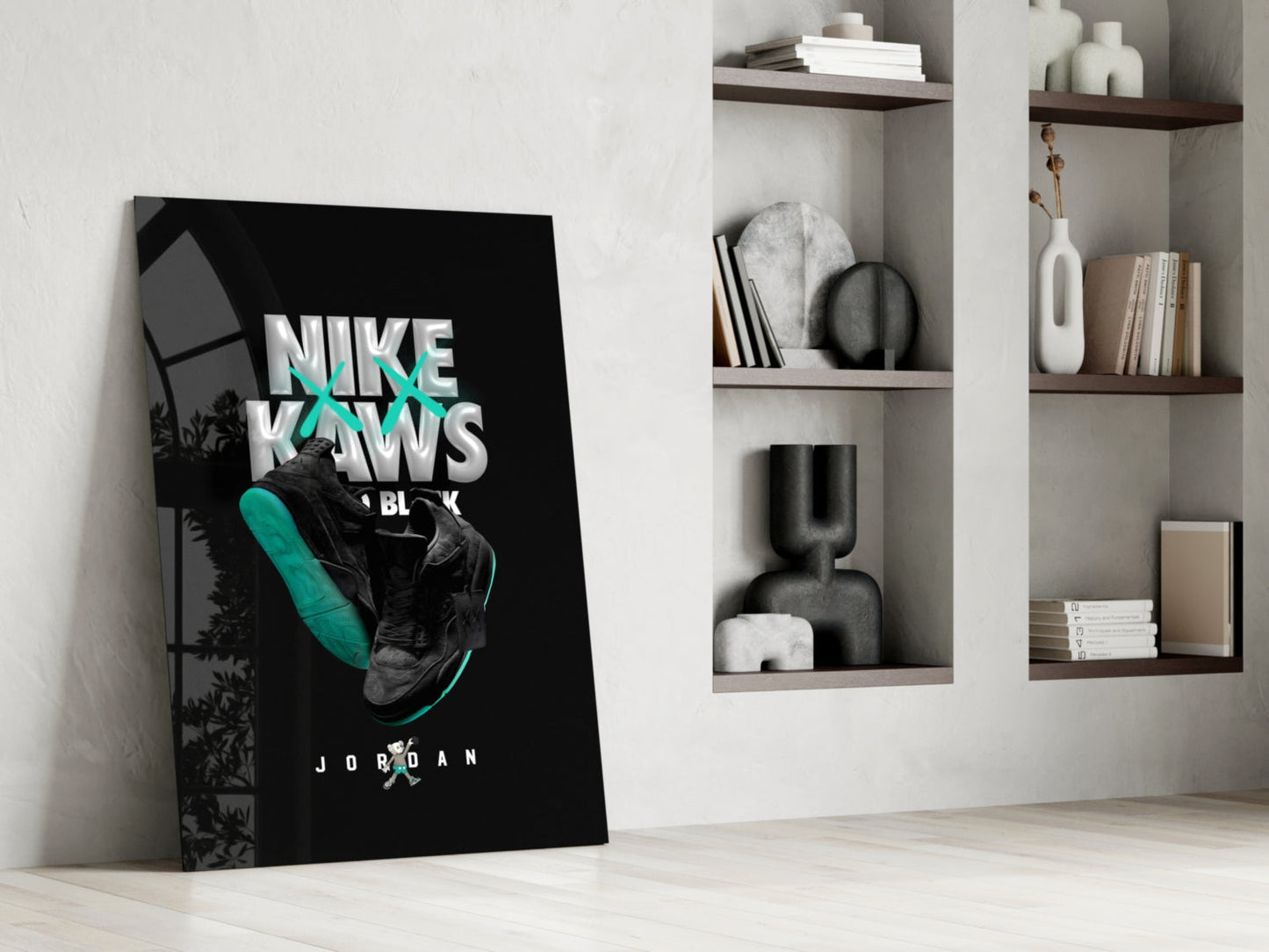 Kara Kaws Cam Tablo || Tasarımcı Koleksiyonu