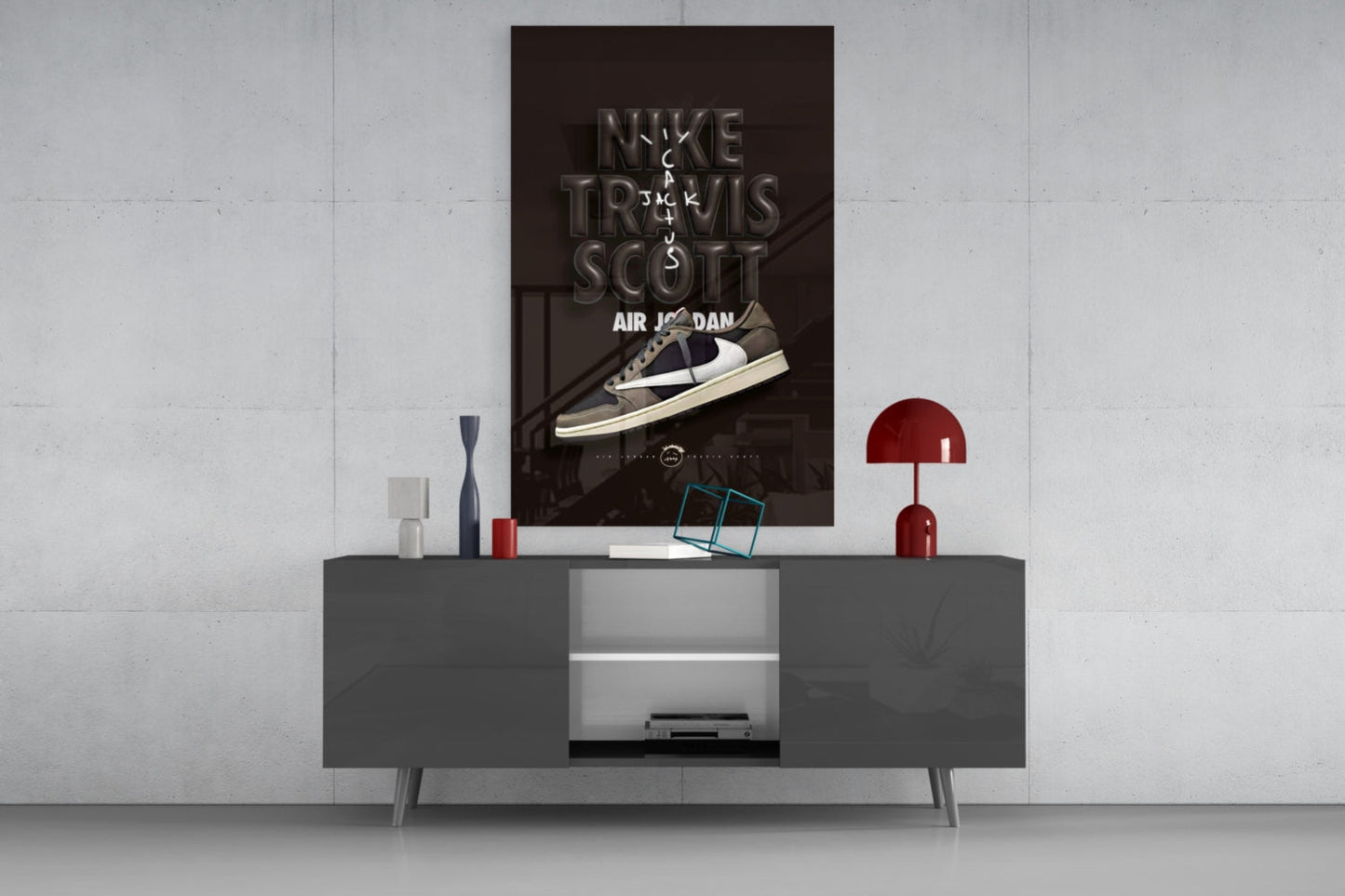 Air Jordan Cam Tablo || Tasarımcı Koleksiyonu