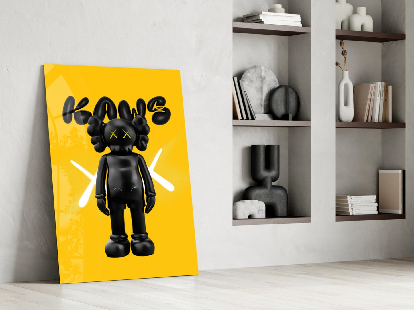 Kaws Cam Tablo || Tasarımcı Koleksiyonu