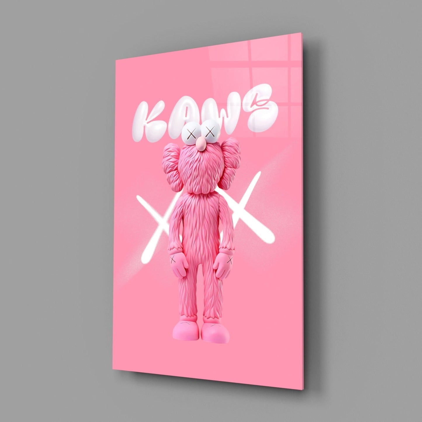 Kaws Cam Tablo || Tasarımcı Koleksiyonu