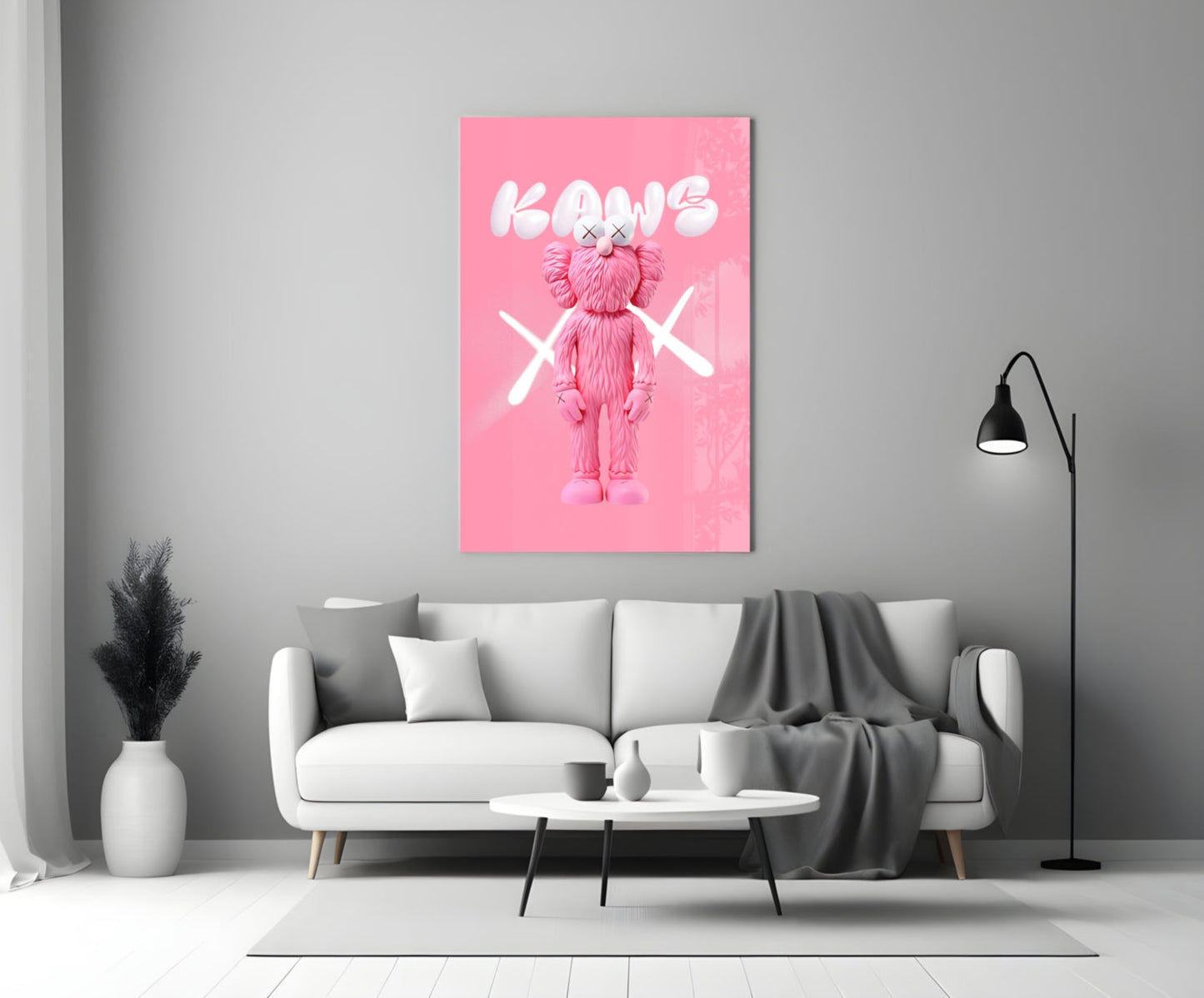Kaws Cam Tablo || Tasarımcı Koleksiyonu