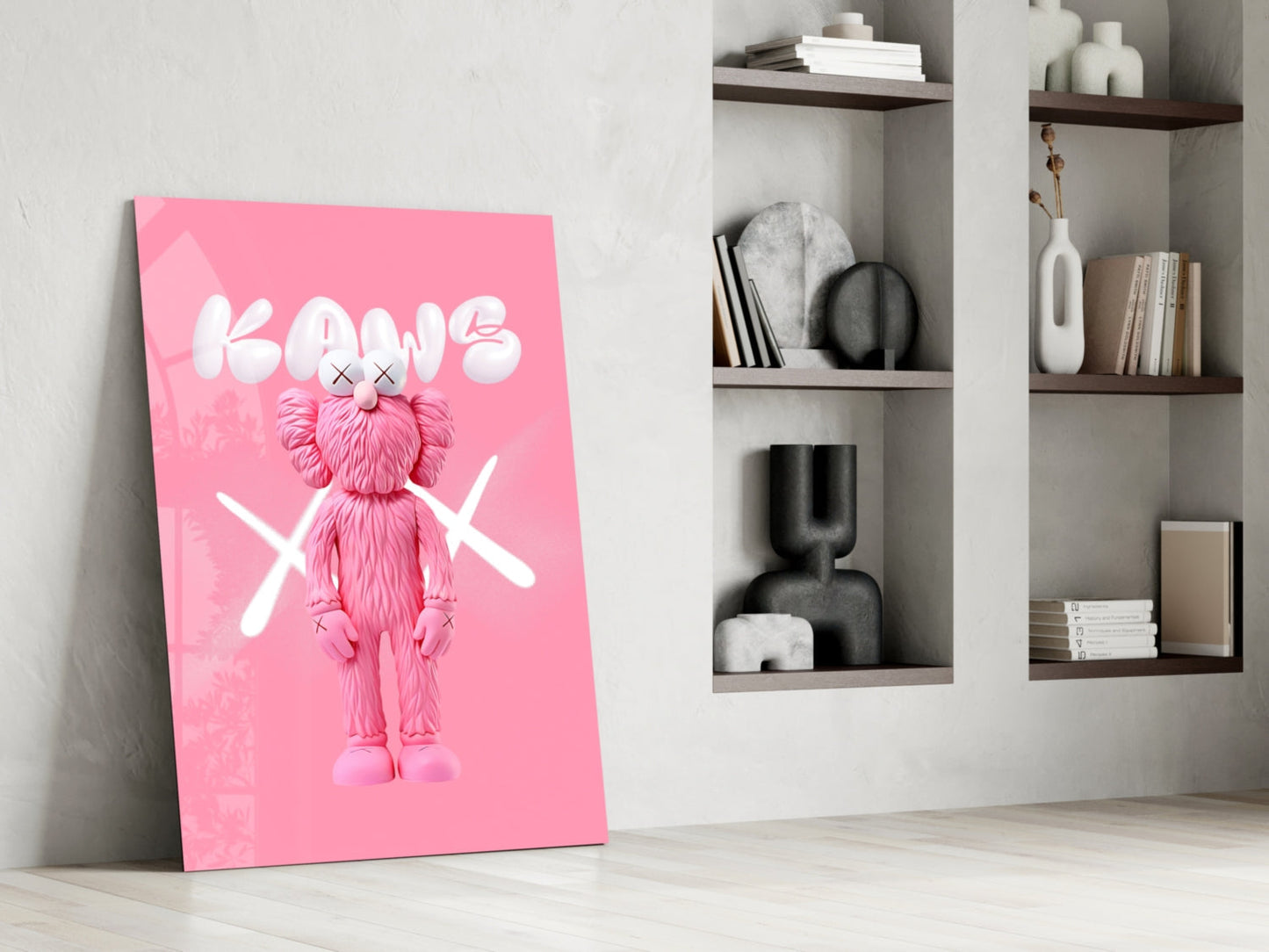 Kaws Cam Tablo || Tasarımcı Koleksiyonu