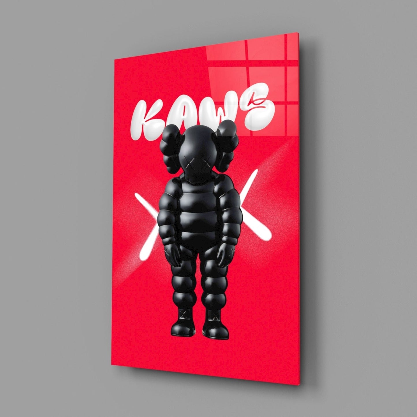 Kaws Cam Tablo || Tasarımcı Koleksiyonu