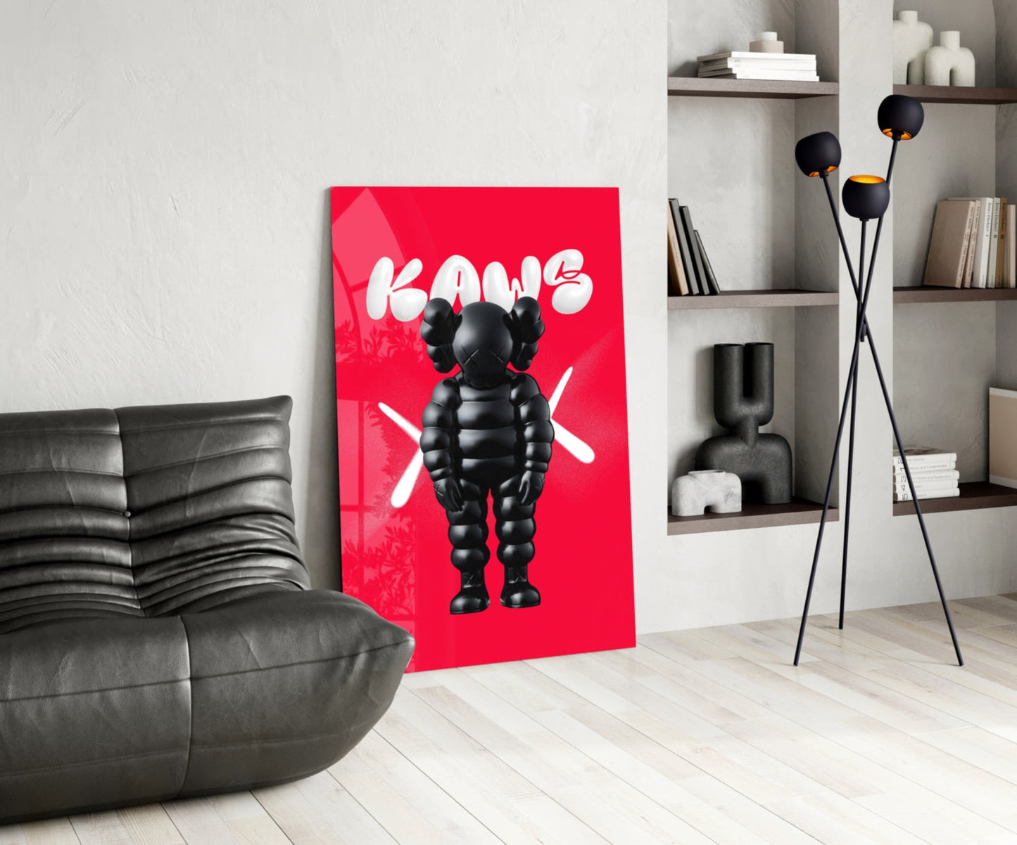 Kaws Cam Tablo || Tasarımcı Koleksiyonu