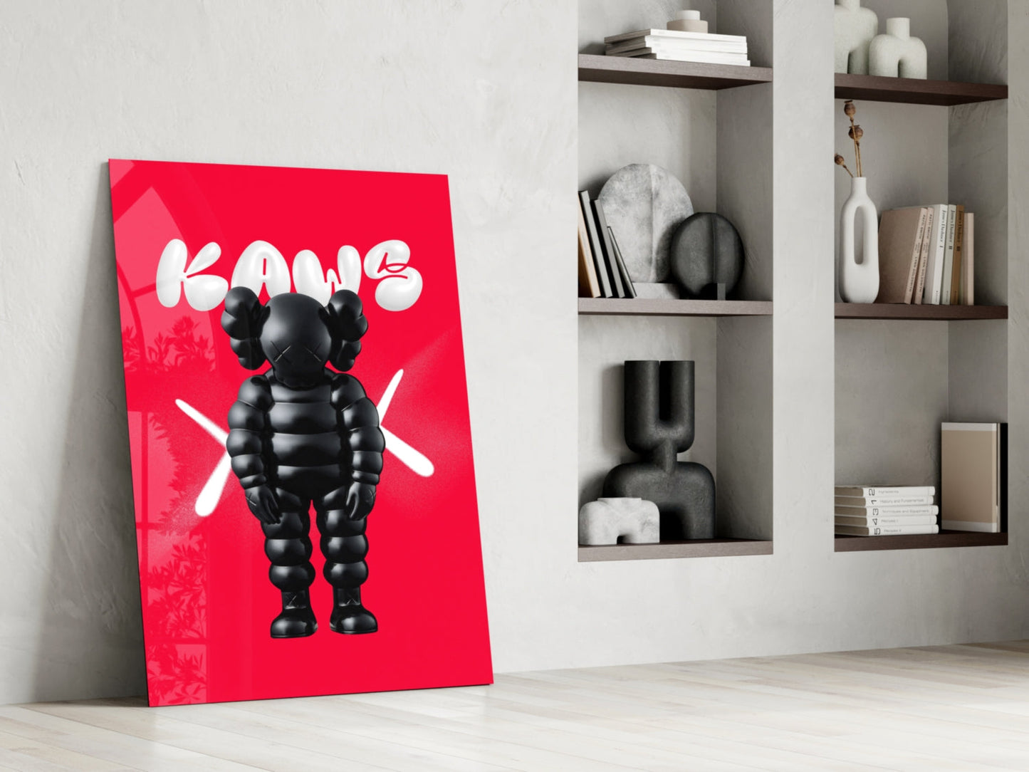 Kaws Cam Tablo || Tasarımcı Koleksiyonu