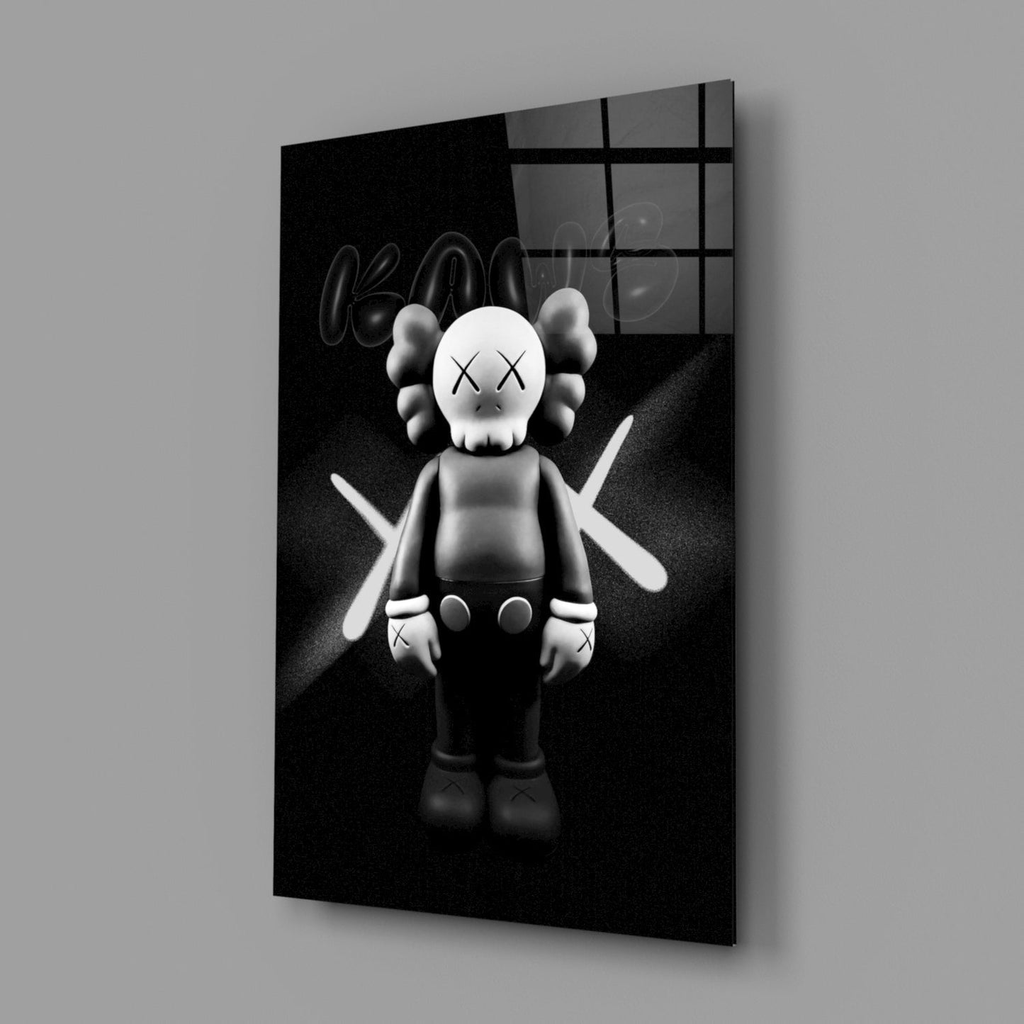 Kaws Cam Tablo || Tasarımcı Koleksiyonu