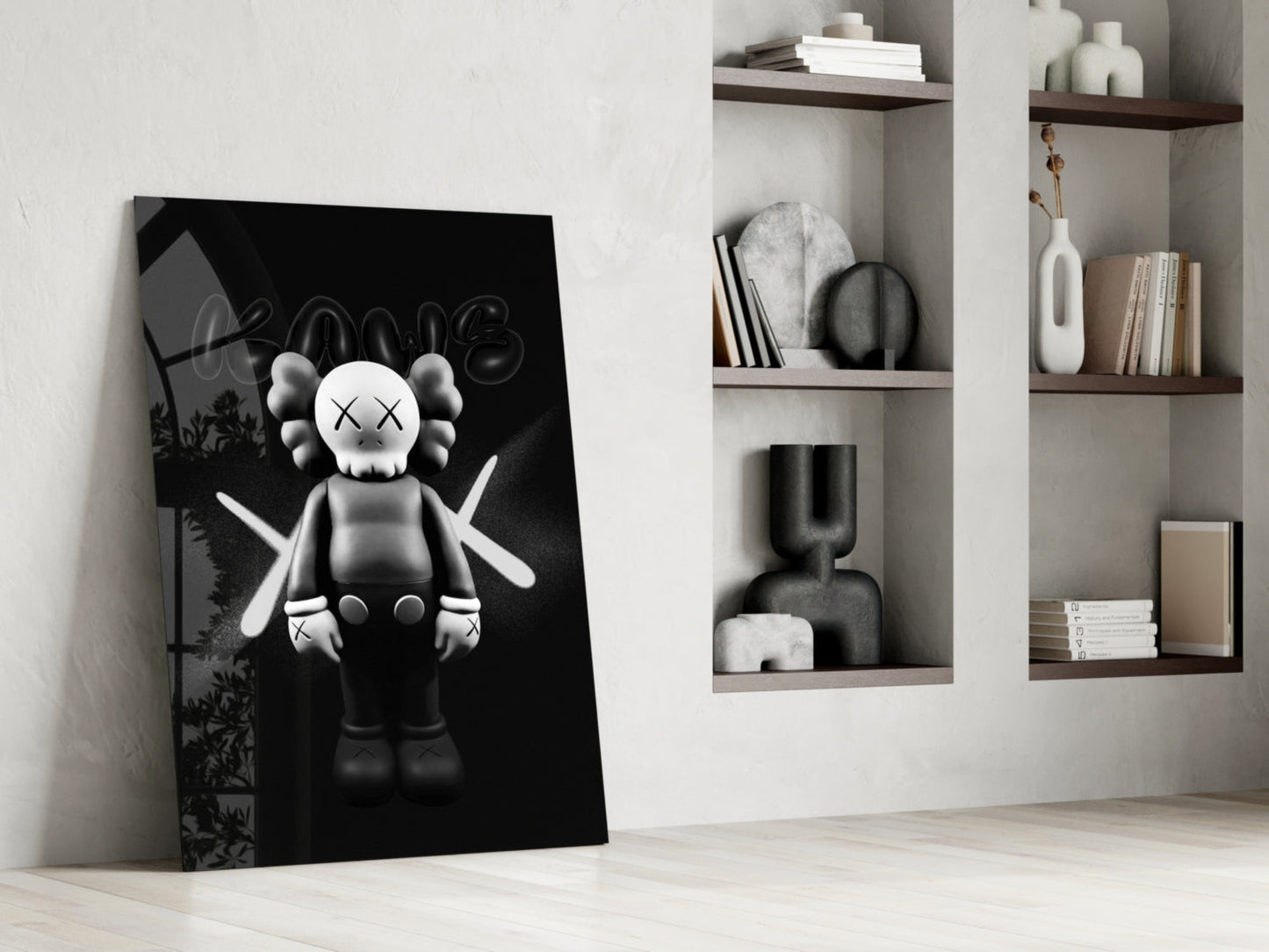 Kaws Cam Tablo || Tasarımcı Koleksiyonu