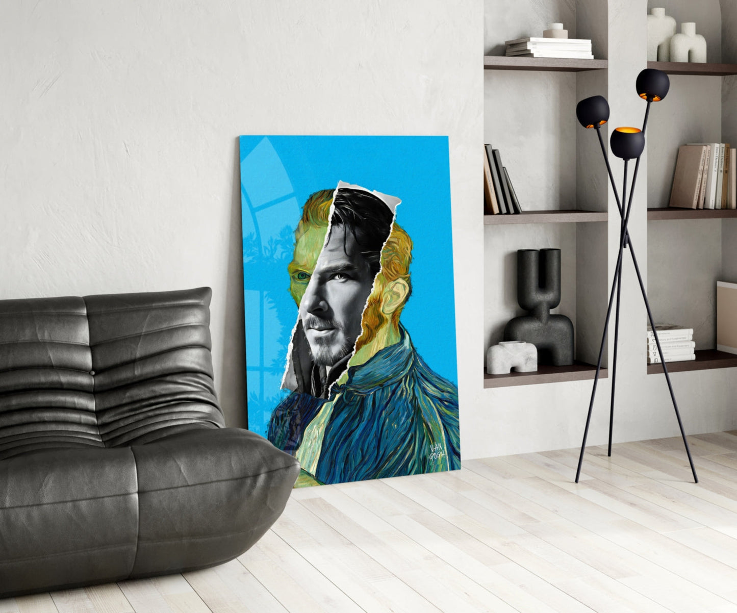 Çağdaş Gogh Cam Tablo || Tasarımcı Koleksiyonu