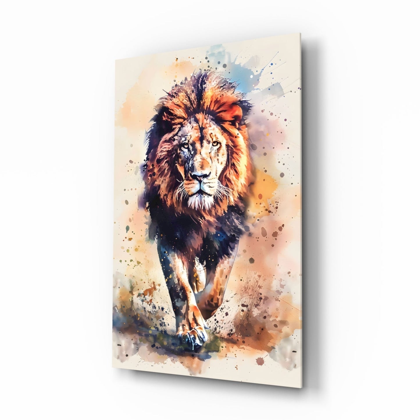 Aslan Cam Tablo || Tasarımcı Koleksiyonu